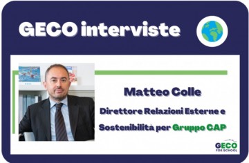 Le GECO-interviste: intervista a Matteo Colle, Direttore Relazioni Esterne e Sostenibilità Gruppo CAP