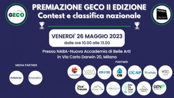 26 MAGGIO 2023: Giornata di Premiazione GECO For School - II Edizione - Contest e classifica nazionale
